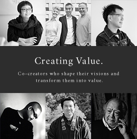 Co-creators who shape their visionsand transform them into value.