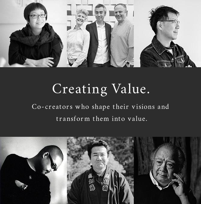 Co-creators who shape their visionsand transform them into value.